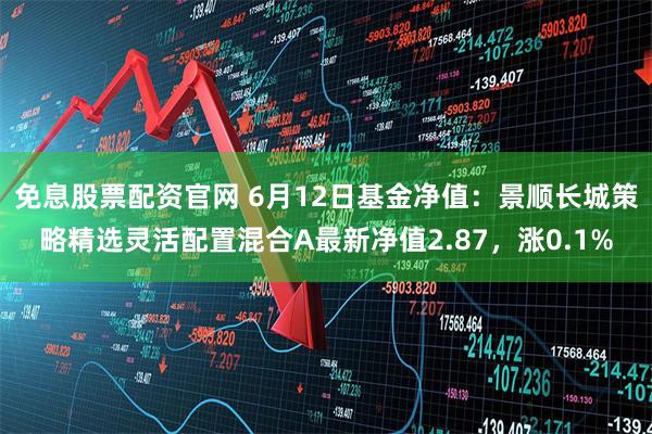 免息股票配资官网 6月12日基金净值：景顺长城策略精选灵活配置混合A最新净值2.87，涨0.1%