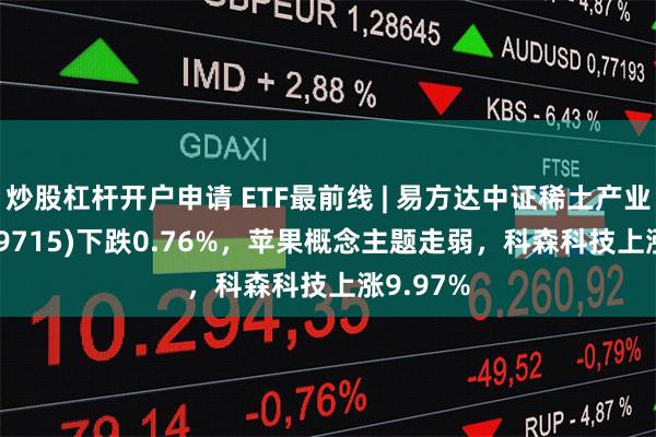 炒股杠杆开户申请 ETF最前线 | 易方达中证稀土产业ETF